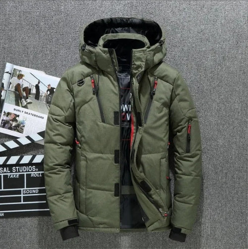 Chaqueta impermeable y cálida para invierno