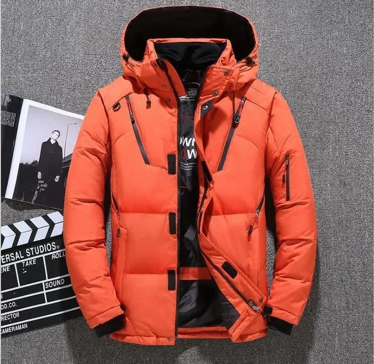 Chaqueta impermeable y cálida para invierno