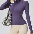 Chaqueta deportiva elástica de secado rápido
